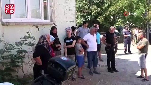 Madde bağımlısı genç evi savaş alanına çevirip yakmaya çalıştı