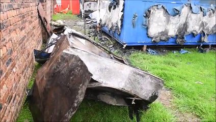 Camelon Juniors fire destroyed new changing rooms and food bank facility