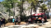 Datça'da orman yangını - MUĞLA