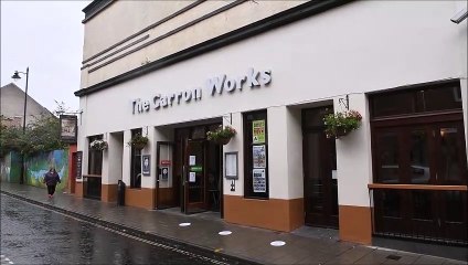 Bank Street police incident on Sunday at The Carron Works had the road closed for a period of time