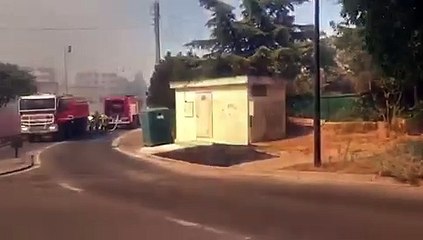 Feu de Vitrolles : les routes barrées, A7 fermée, 30 hectares brûlés