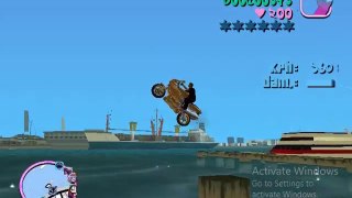 Extraordinary Stunt Jump Challenge in gta vice city | Unique Bike Jumping in gta vice city | High Jump With Speedy Pulsar 2