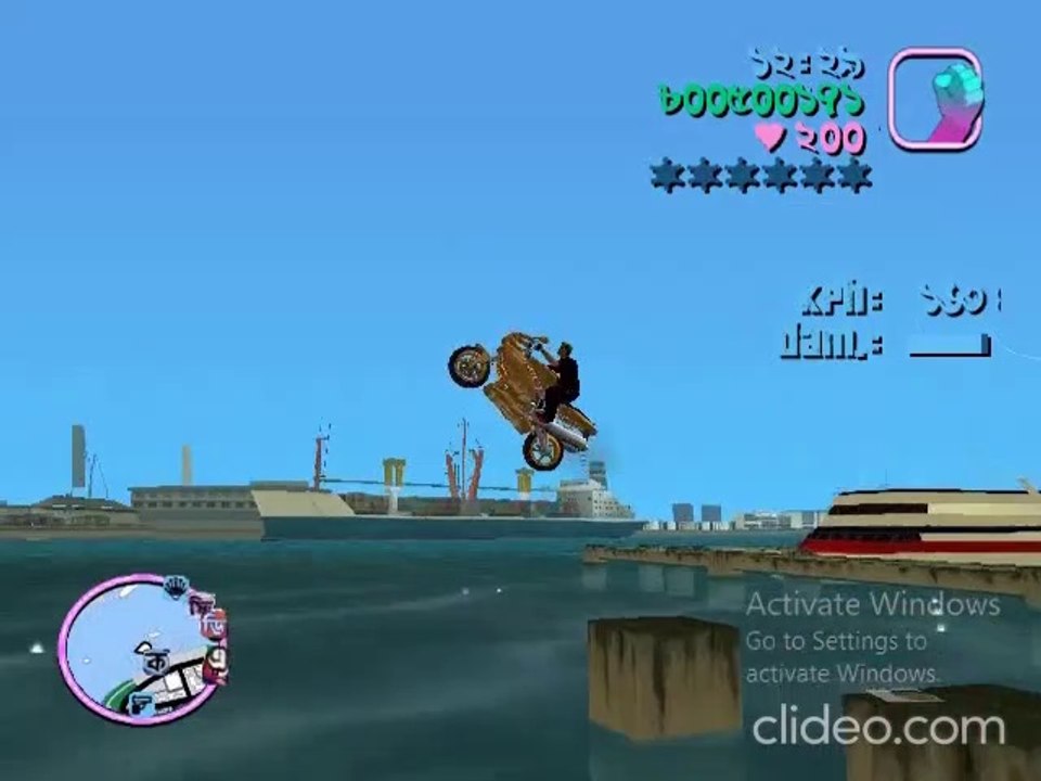 Extraordinary Stunt Jump Challenge in gta vice city | Unique Bike Jumping in gta vice city | High Jump With Speedy Pulsar 2