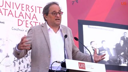 Torra advierte de que "es imposible la independencia sin una estrategia compartida"