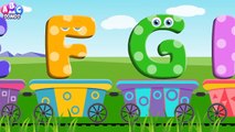 ABC Songs for Children - An Alphabet Train - Learning Upper Case Letters