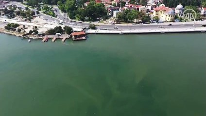 İstanbul'da skandal görüntü! Haliç ve Boğaz'ın içler acısı hali böyle görüntülendi