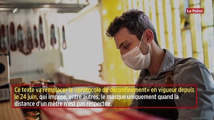 Masque obligatoire en entreprise : le protocole détaillé