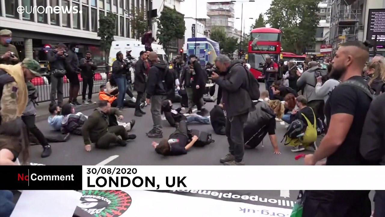 Blm-marsch in london: gegen institutionellen rassismus