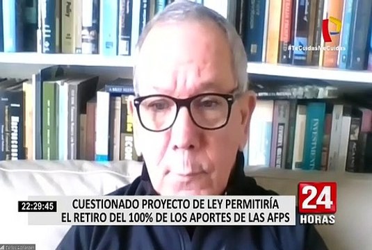 Proyecto de ley permitiría el retiro del 100 % de los aportes de las AFPs