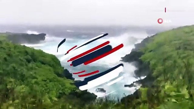 Japonya'yı Maysak Tayfunu vurdu: 31 bin hane elektriksiz, 250 uçuş iptal!