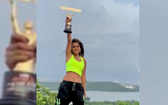 Nia Sharma Wins Khatron Ke Khiladi - Made In India _ TV _ SpotboyE