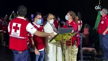Brasil ilumina su Cristo Redentor en homenaje al trabajo de los sanitarios