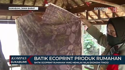 KEREN !! Batik Ecoprint Produk Rumahan