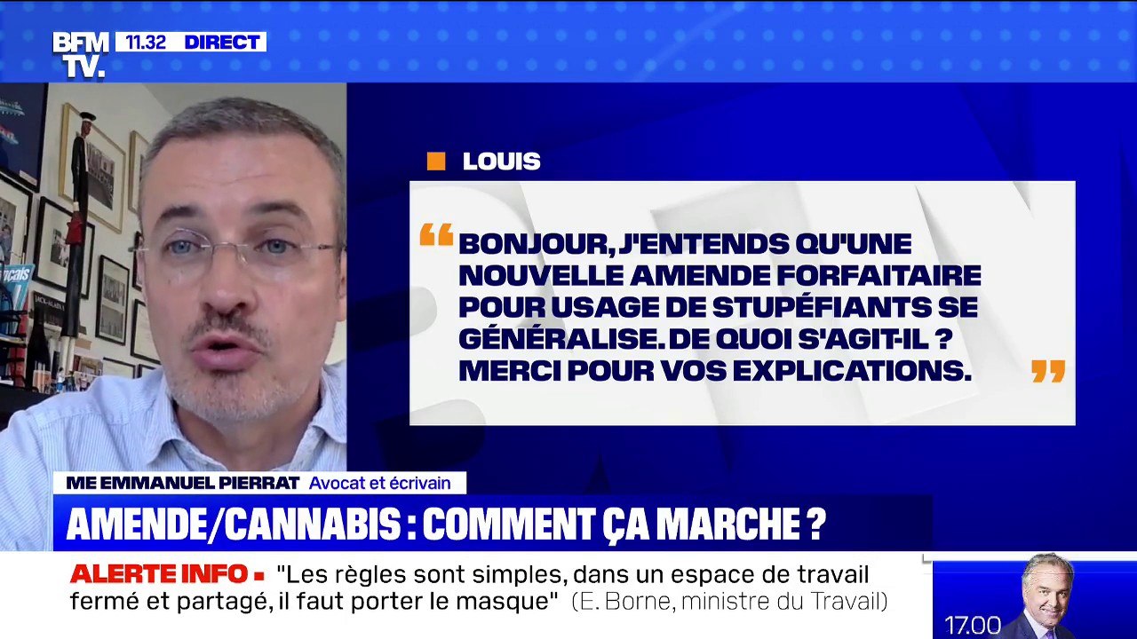 Amende forfaitaire sur les drogues: comment ça marche ? BFMTV répond à vos questions
