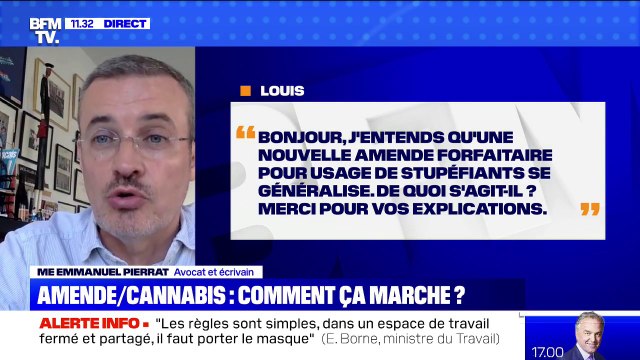 Amende forfaitaire sur les drogues: comment ça marche ? BFMTV répond à vos questions