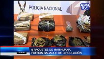 Tres presuntos microtraficantes fueron detenidos por la Policía Nacional en Quito, denuncias ciudadanas alertaron las actividades ilícitas de los sujetos