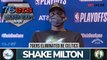 Shake Milton Post Game Interview 76ers vs. Celtics Game 4 NBA Playoffs