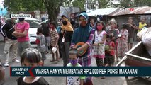 Warung Makan Murah Didirikan Komunitas Perawat Peduli, Harga Makan Hanya Rp 2.000 Per Porsi