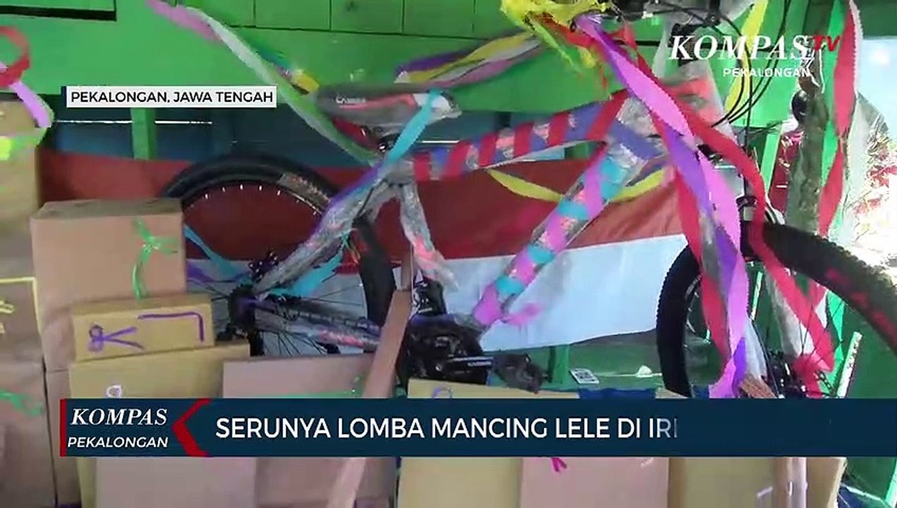 Lomba Memancing Lele di Irigasi Sawah
