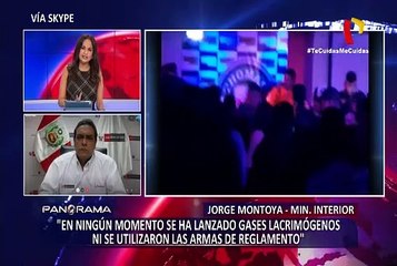 Ministro del Interior: “La policía cumplió estrictamente los protocolos establecidos”