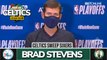 Brad Stevens on Celtics Sweep of 76ers | Postgame Interview (Full)
