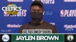 Jaylen Brown Postgame Interview | Celtics vs 76ers | Game 4