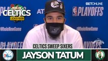 Jayson Tatum Postgame Interview | Celtics vs 76ers | Game 4