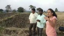 Girl Catching Live Snake in One Hand