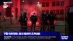 PSG-Bayern: les images des heurts et dégradations à Paris durant la soirée