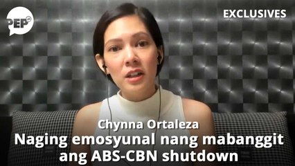 Chynna Ortaleza gustong magkaroon ng sariling network; emosyunal sa pagpapasara ng ABS-CBN