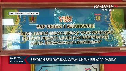 Bantu Siswa, Sekolah Beli Ratusan Gawai Untuk Belajar Daring