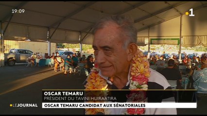 Oscar Temaru candidat aux sénatoriales