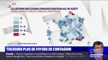 Coronavirus: quels sont les départements les plus touchés par la recrudescence ?