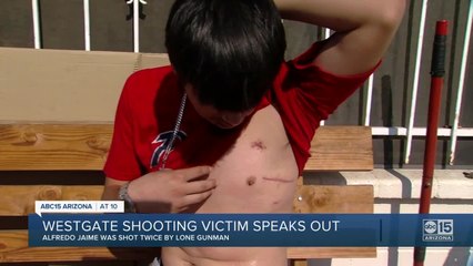 19-year-old Westgate shooting victim shares his story following traumatic experience