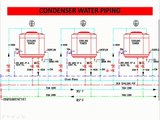 Condenser water pipe Schematics _ How to read HVAC engineering drawing