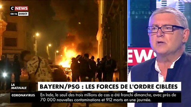 Ligue des Champions - Michel Onfray accuse le gouvernement d'avoir laissé faire les casseurs hier soir à Paris pour acheter la paix sociale