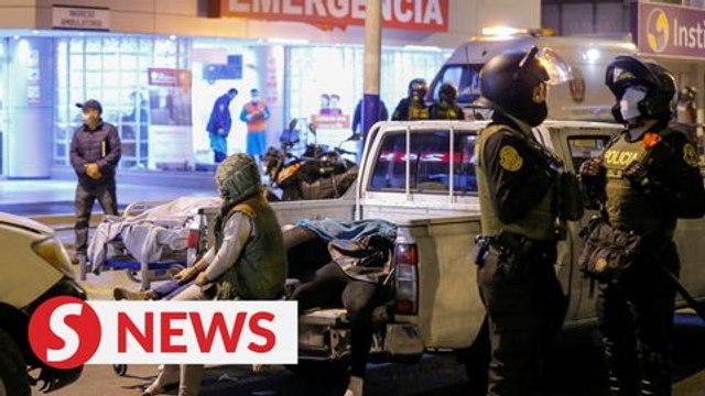 Dramatic video shows Peru nightclub stampede that killed at least 13