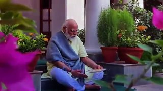 PM_Narendra_Modi_Feeding_Peacocks_His_Residence____PM_Modi
