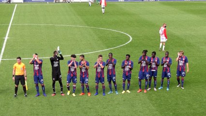 N2 (J1) : Le but Caennais (H.Moussaki) lors de SMCaen 1-3 EA Guingamp