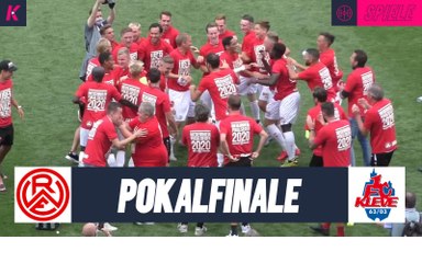 Engelmann-Gala: Rot-Weiss ist Pokalsieger | Rot-Weiss Essen - 1. FC Kleve (Finale, Niederrheinpokal)