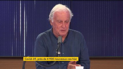On est dans un équilibre fragile, le nombre de contaminations a augmenté depuis début août", dit Jean-François Delfraissy, le président du Conseil scientifique. "Nous sommes toujours sur la première vague", précise-t-il.