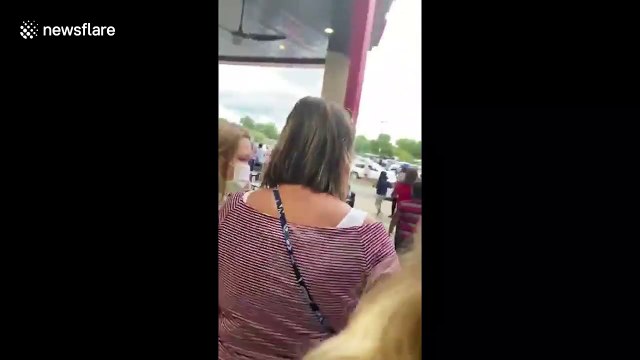 Shoppers seen evacuating after shooting at Fayette Mall in Kentucky