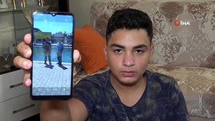 Cep telefonu gasp ettikleri çocuğu sulama kanalına attılar