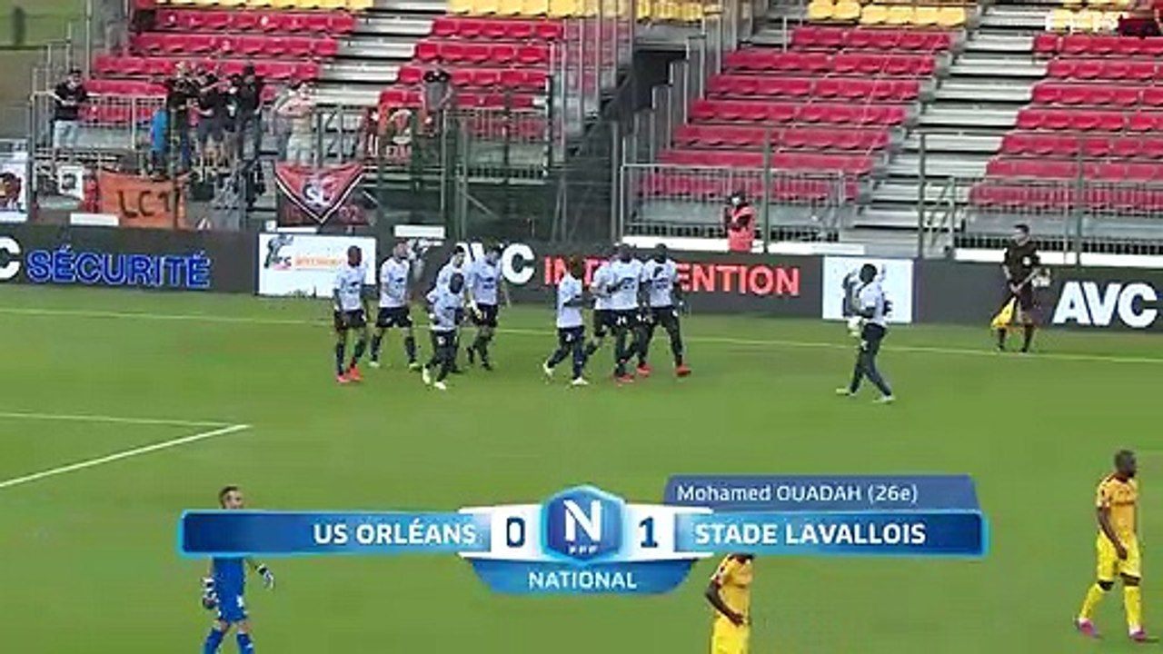 J1 Us Orléans – Stade Lavallois (0-1)