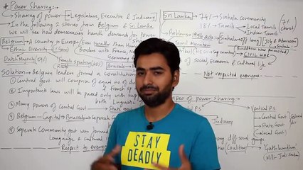 POWER SHARING (FULL CHAPTER)  _ CLASS 10 CBSE DEMOCRATIC POLITICS_1
