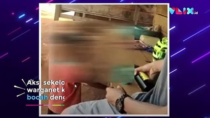 Balita Disuruh Minum Miras Sampai Sempoyongan