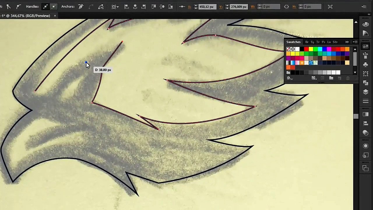 Hawk mascot logo design  Speedart  Illustrator #oyeplot