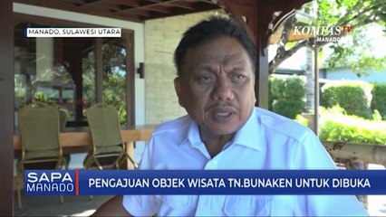 Pengajuan Objek Wisata TN.Bunaken Untuk Dibuka
