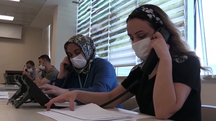 Şanlıurfa'da Kovid-19 hastalarına anlık takip