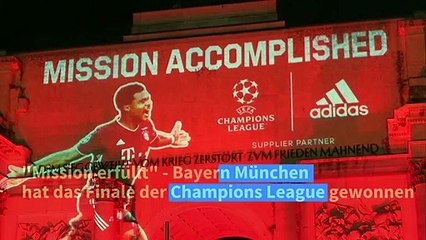 Bayern-Fans feiern ausgelassen in München